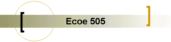 Ecoe 505